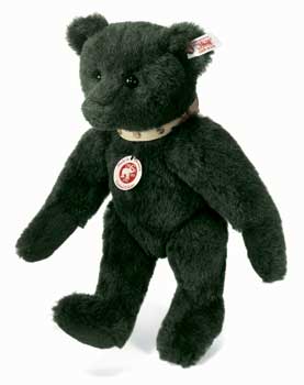 Hunter Green Alpaca Bear by Steiff